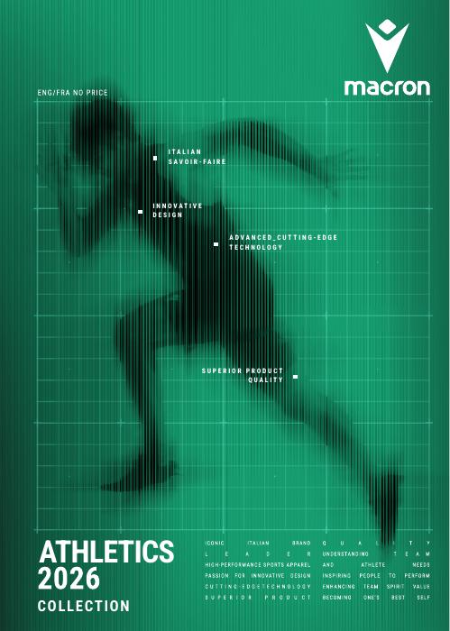 Macron Katalog Macron Athletics 2026