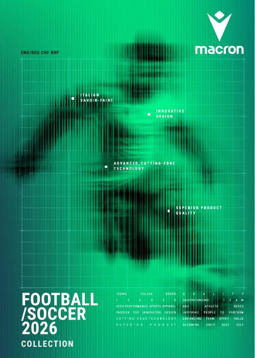 Macron Katalog Macron Football / Soccer 2026