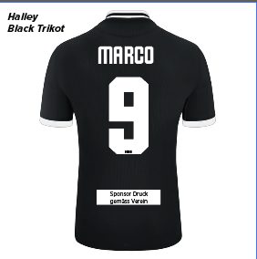 FC Orion Halley Trikot Schwarz 2
