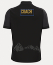 Graubünden Basketball Baldwin Polo Schwarz Rückseite
