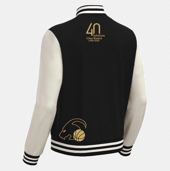 Basketball Graubünden College Jacke mit Stickerei 1