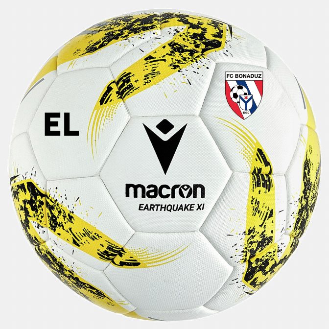 Earthquake XI Ball FIFA Quality PRO inkl. Wappen / Initialen Druck