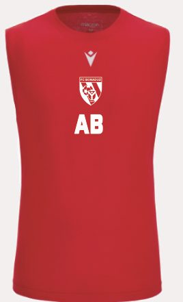 FCB MP 151 Hero Sleeveless Shirt (XXXXS, Rot)